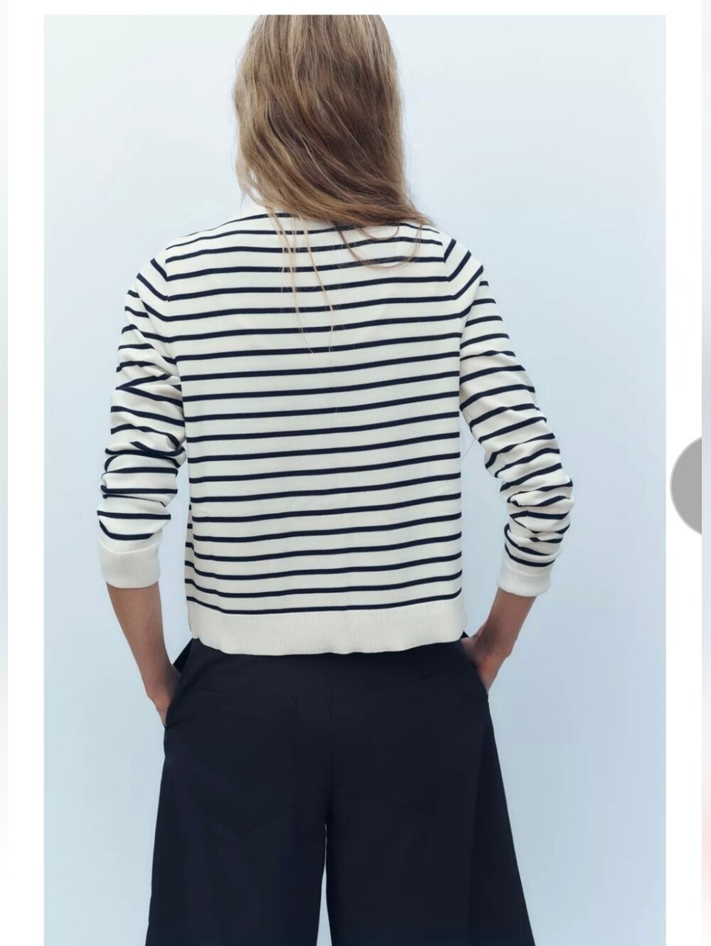 Zara STRIPED CARDIGAN(M) - Picture 3 of 6